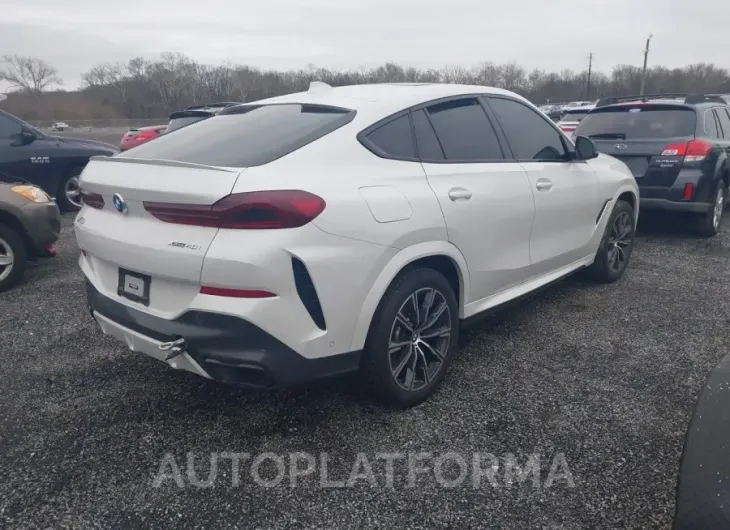 BMW X6 2022 vin 5UXCY6C03N9K75352 from auto auction Iaai