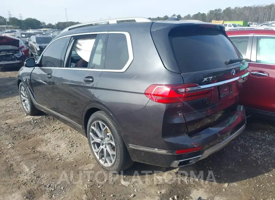 BMW X7 2020 vin 5UXCW2C04L9B86467 from auto auction Iaai