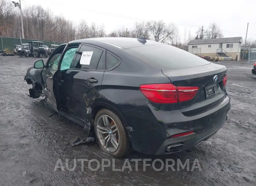 BMW X6 2016 vin 5UXKU2C52G0N82742 from auto auction Iaai