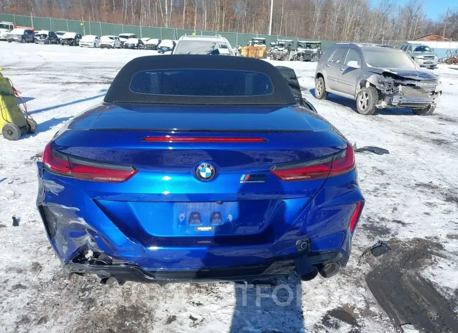 BMW M8 2022 vin WBSDZ0C0XNCJ05596 from auto auction Iaai