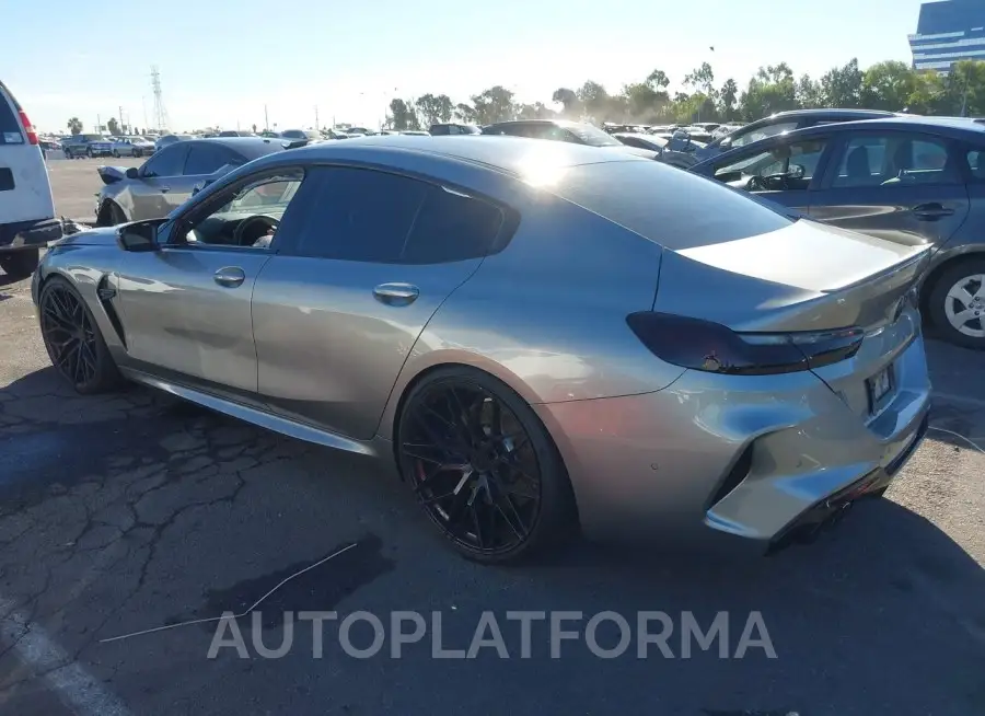 BMW M8 2021 vin WBSGV0C02MCF03525 from auto auction Iaai