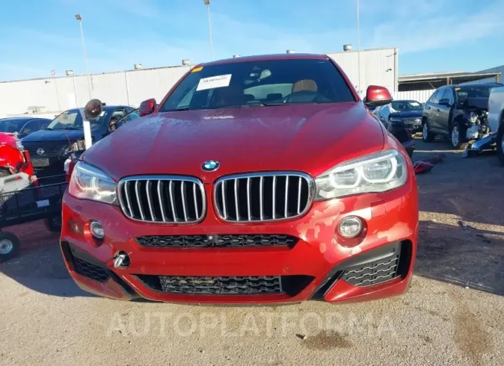 BMW X6 2015 vin 5UXKU6C54F0F93637 from auto auction Iaai