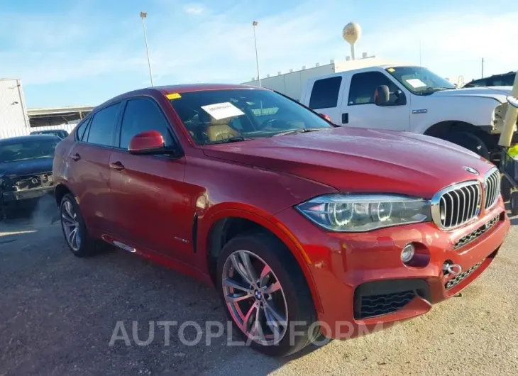 BMW X6 2015 vin 5UXKU6C54F0F93637 from auto auction Iaai