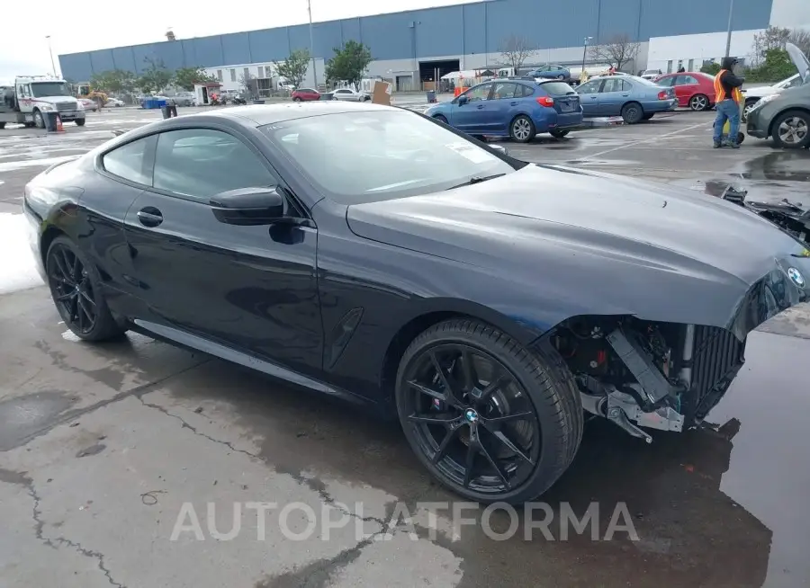 BMW M850I 2024 vin WBABC4C07RCP11108 from auto auction Iaai