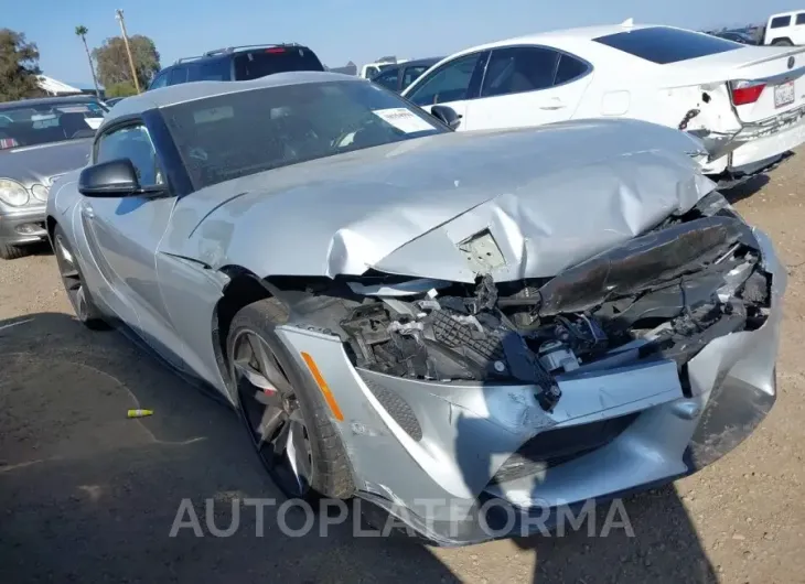 TOYOTA GR SUPRA 2021 vin WZ1DB0C07MW043262 from auto auction Iaai