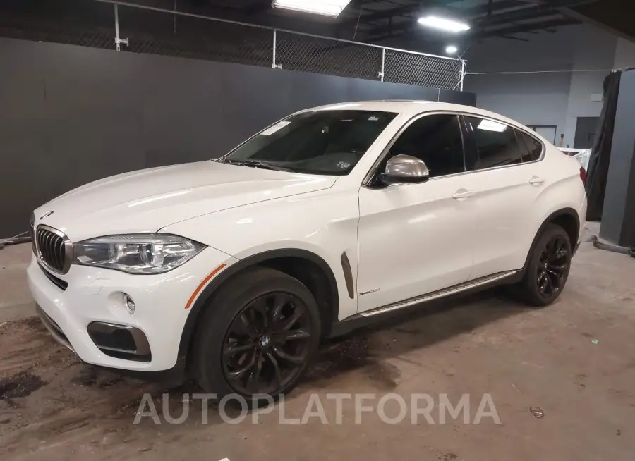 BMW X6 2016 vin 5UXKU2C51G0N82327 from auto auction Iaai