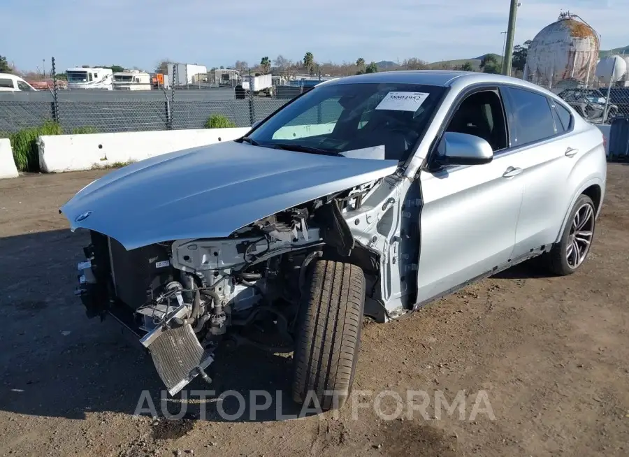 BMW X6 M 2017 vin 5YMKW8C55H0U71769 from auto auction Iaai