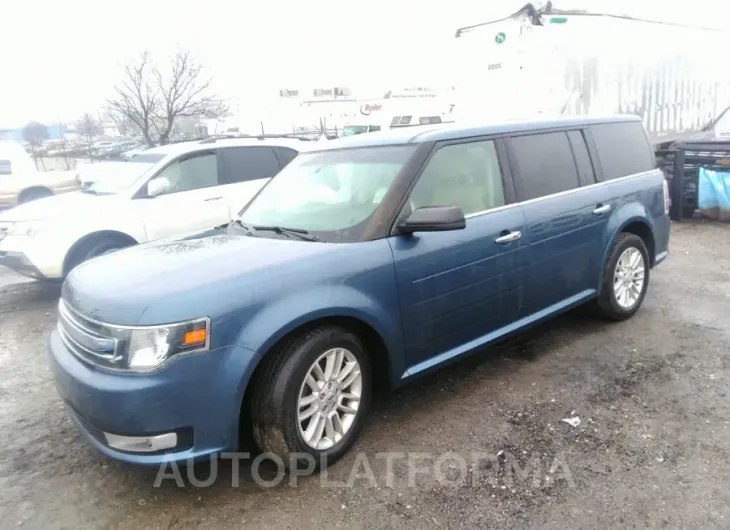 FORD FLEX 2019 vin 2FMGK5C88KBA06813 from auto auction Iaai