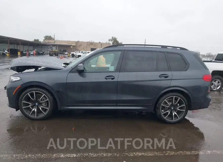 BMW X7 2019 vin 5UXCW2C51KL084375 from auto auction Iaai