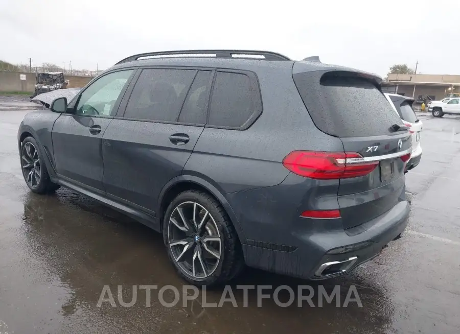 BMW X7 2019 vin 5UXCW2C51KL084375 from auto auction Iaai