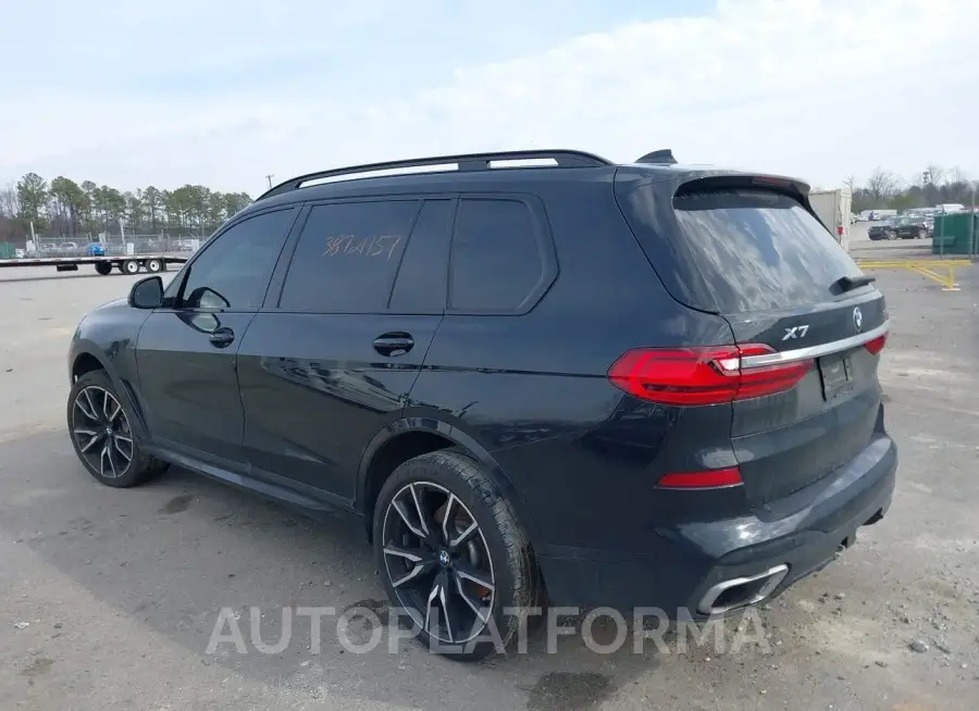 BMW X7 2019 vin 5UXCW2C56KL088115 from auto auction Iaai