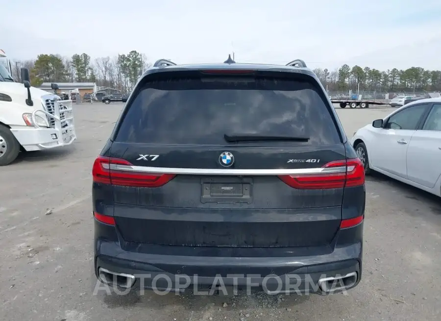 BMW X7 2019 vin 5UXCW2C56KL088115 from auto auction Iaai