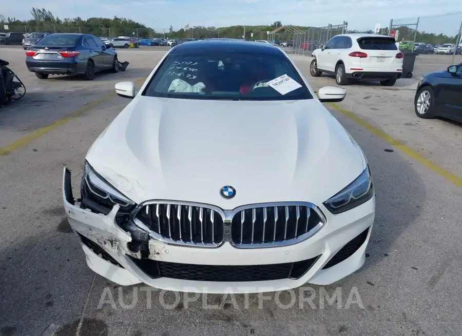 BMW 8 SERIES 2022 vin WBAGV2C03NCH46410 from auto auction Iaai