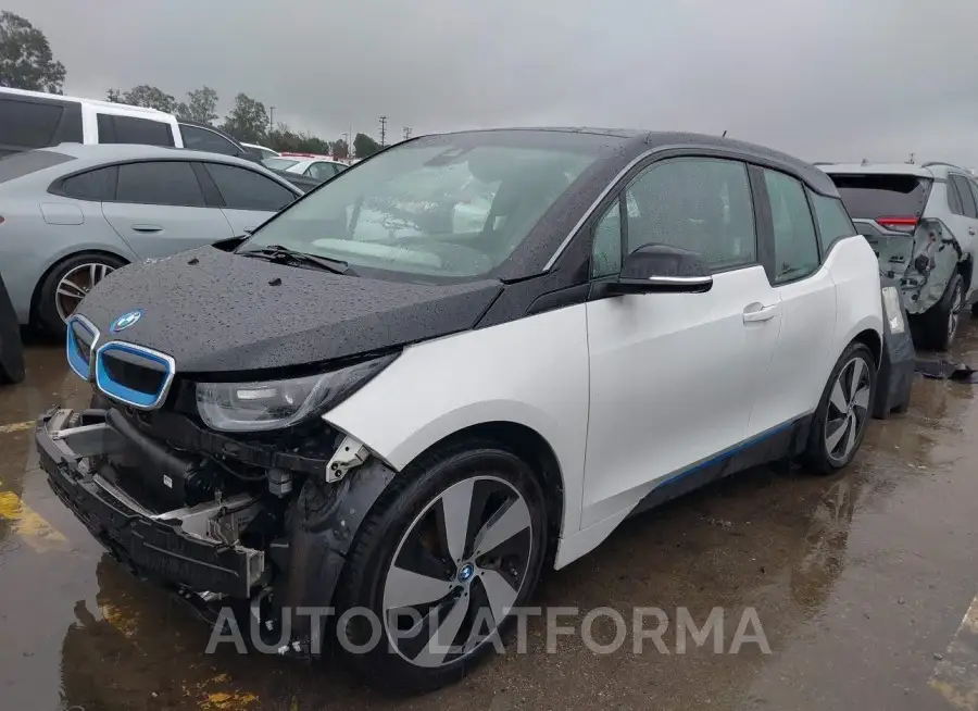 BMW I3 2018 vin WBY7Z4C53JVD95509 from auto auction Iaai