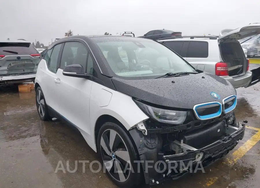 BMW I3 2018 vin WBY7Z4C53JVD95509 from auto auction Iaai