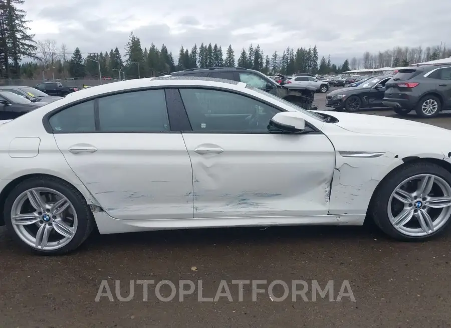 BMW 650I GRAN COUPE 2016 vin WBA6D6C53GG387960 from auto auction Iaai