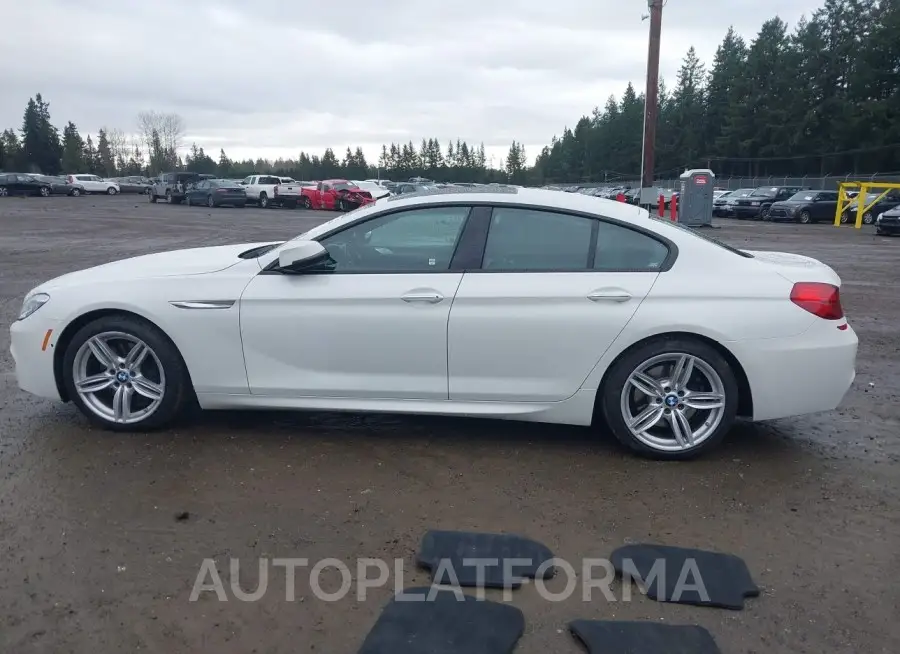 BMW 650I GRAN COUPE 2016 vin WBA6D6C53GG387960 from auto auction Iaai