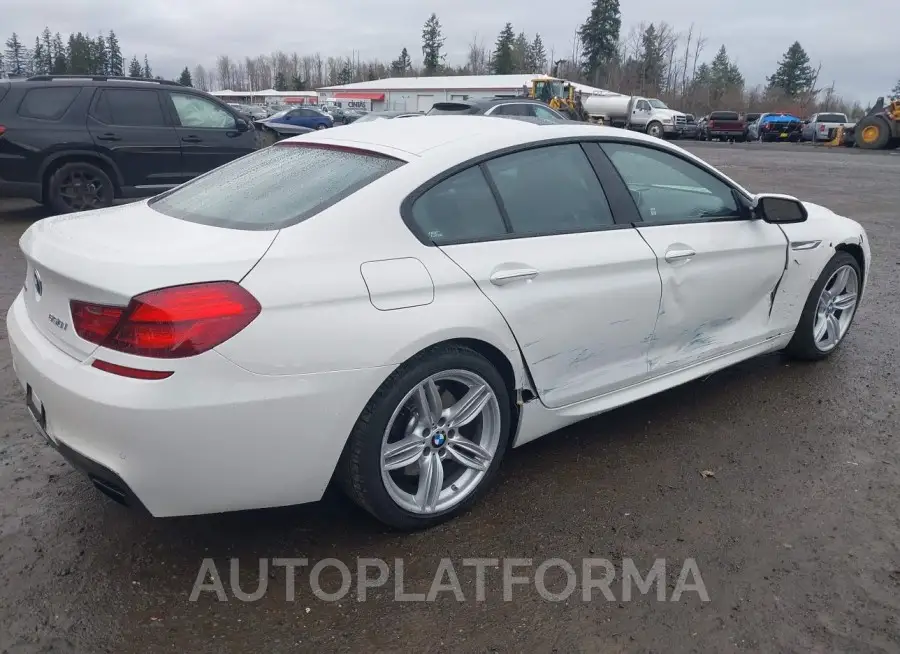 BMW 650I GRAN COUPE 2016 vin WBA6D6C53GG387960 from auto auction Iaai