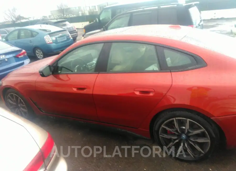 BMW I4 2023 vin WBY33AW09PFN88374 from auto auction Iaai