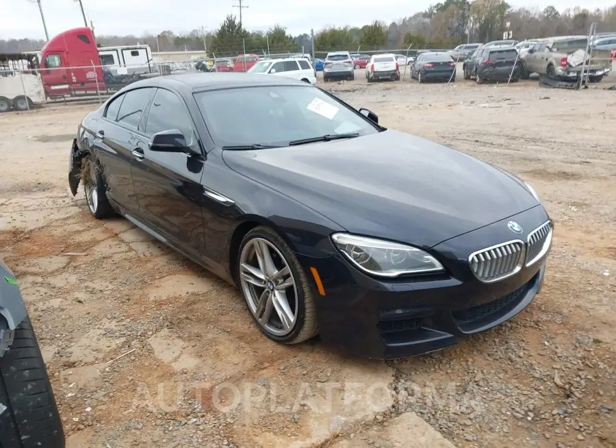 BMW 650I GRAN COUPE 2016 vin WBA6D4C50GD977443 from auto auction Iaai