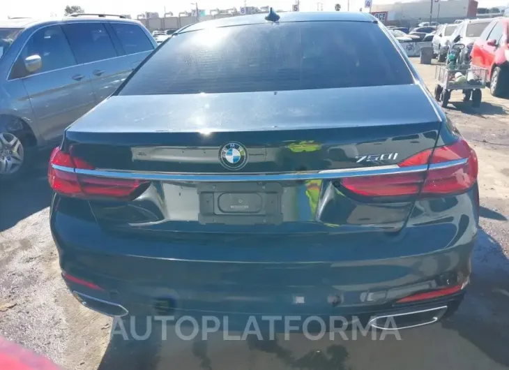 BMW 750I 2018 vin WBA7F0C5XJGM23940 from auto auction Iaai