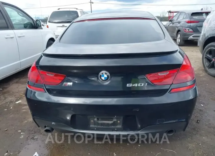 BMW 640I GRAN COUPE 2015 vin WBA6A0C51FD318772 from auto auction Iaai