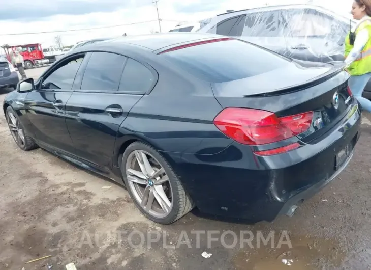 BMW 640I GRAN COUPE 2015 vin WBA6A0C51FD318772 from auto auction Iaai