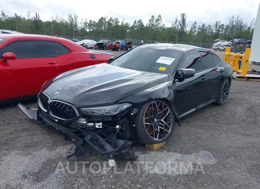 BMW M8 GRAN COUPE 2024 vin WBSGV0C00RCN65428 from auto auction Iaai