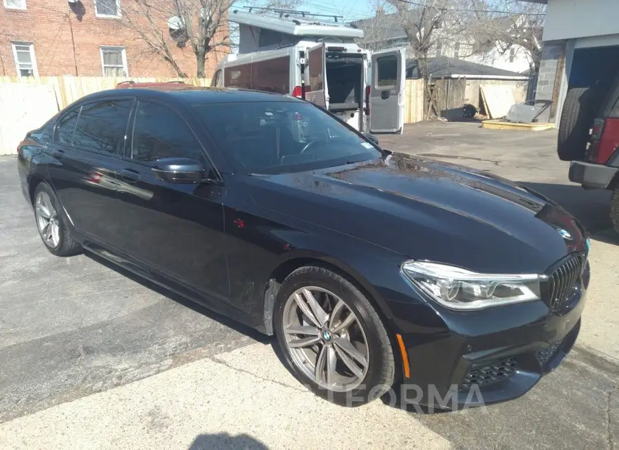 BMW 750 2016 vin WBA7F2C50GG416631 from auto auction Iaai