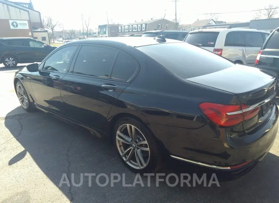 BMW 750 2016 vin WBA7F2C50GG416631 from auto auction Iaai