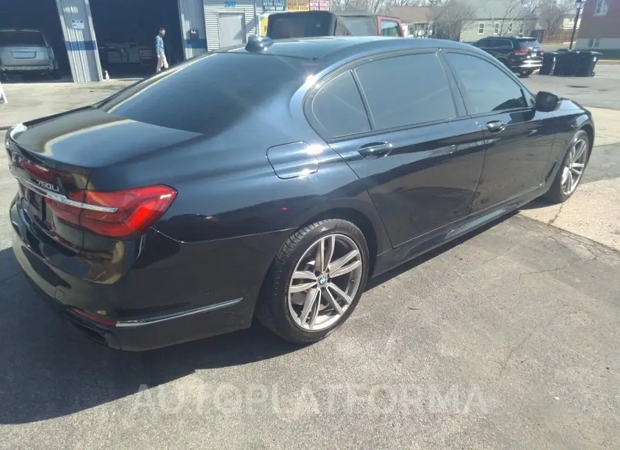 BMW 750 2016 vin WBA7F2C50GG416631 from auto auction Iaai