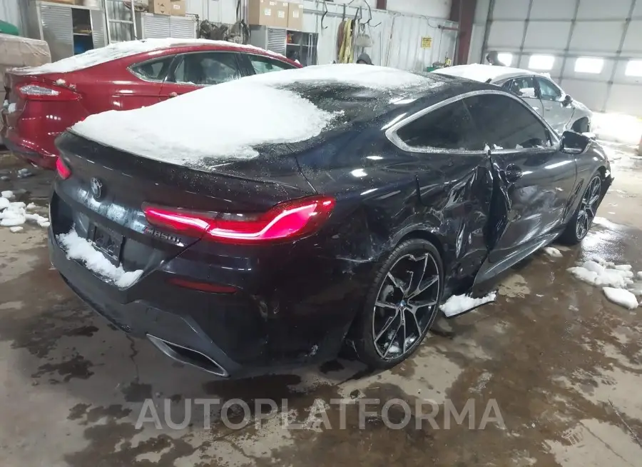 BMW M850I 2020 vin WBABC4C00LCD49651 from auto auction Iaai