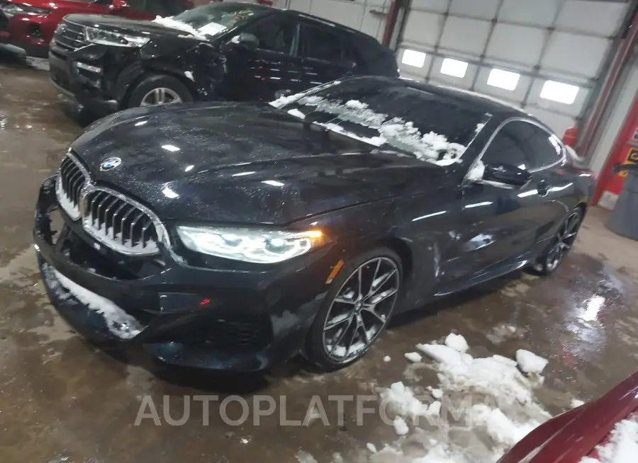 BMW M850I 2020 vin WBABC4C00LCD49651 from auto auction Iaai