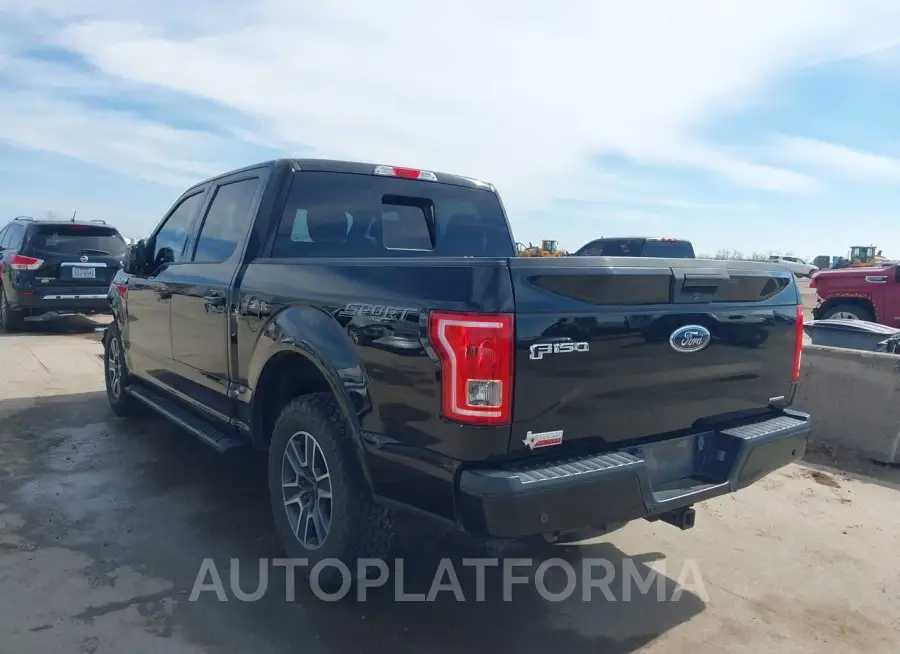 FORD F-150 2016 vin 1FTEW1CF3GKF63276 from auto auction Iaai