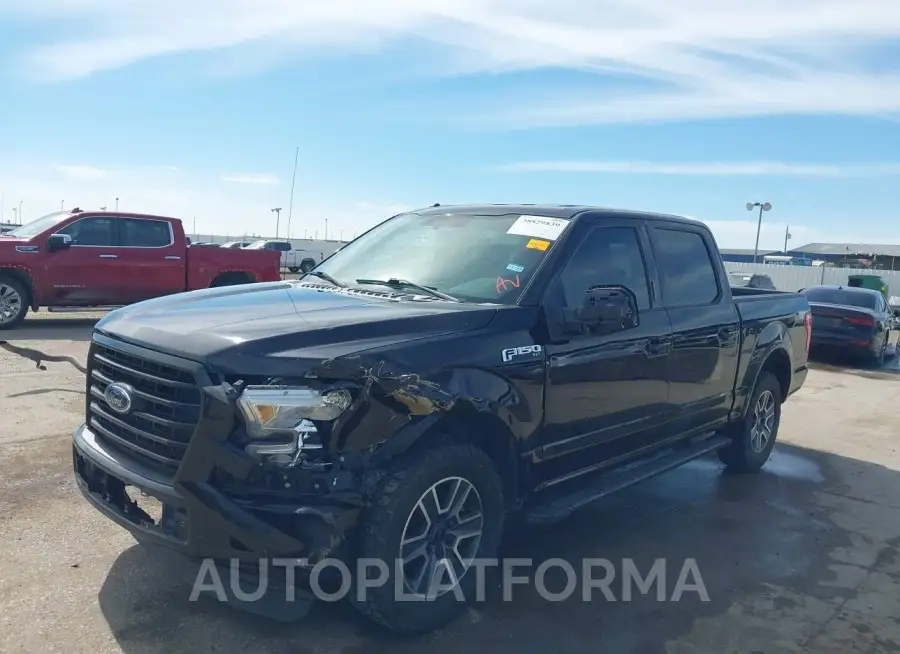 FORD F-150 2016 vin 1FTEW1CF3GKF63276 from auto auction Iaai