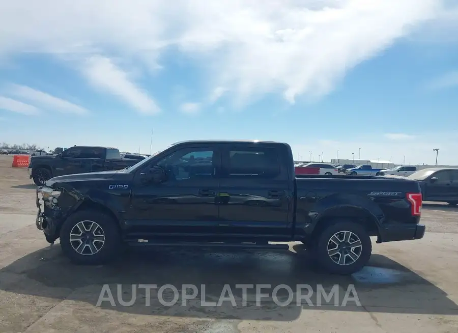 FORD F-150 2016 vin 1FTEW1CF3GKF63276 from auto auction Iaai