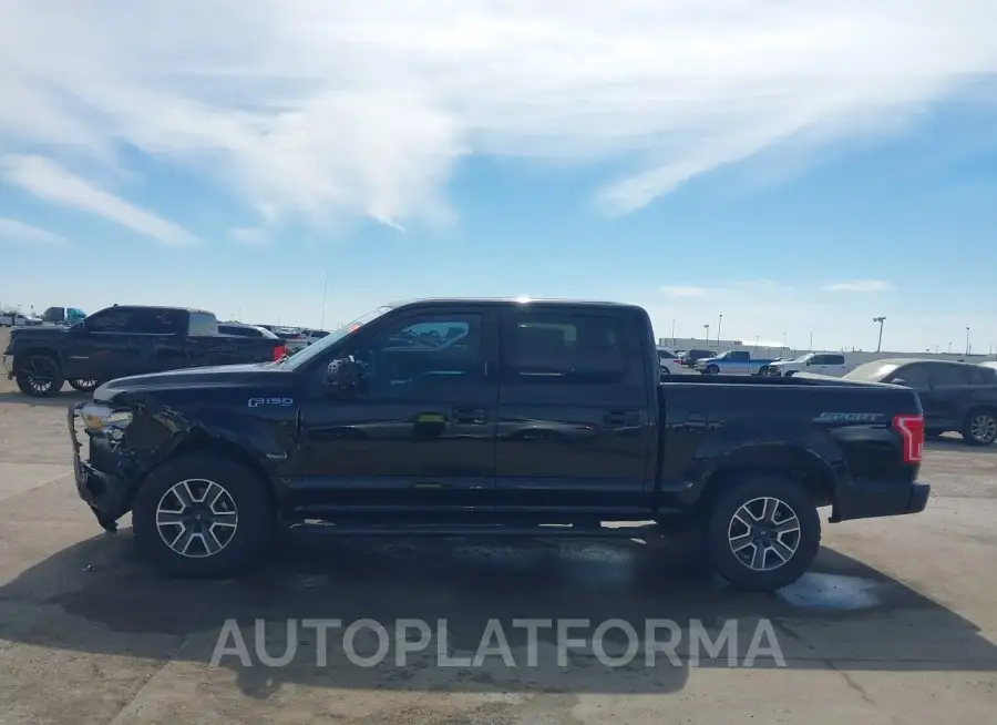 FORD F-150 2016 vin 1FTEW1CF3GKF63276 from auto auction Iaai