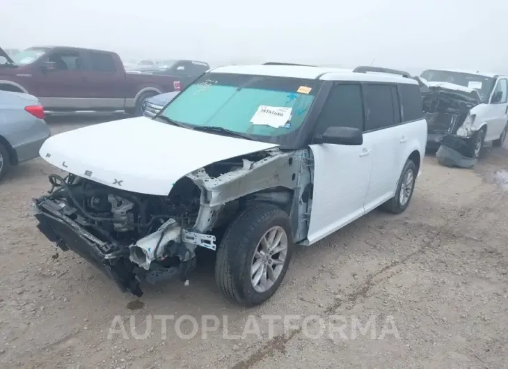 FORD FLEX 2018 vin 2FMGK5B86JBA09077 from auto auction Iaai