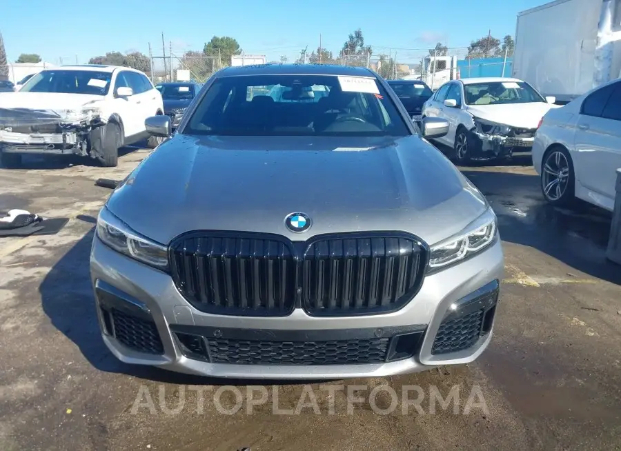 BMW 740I 2022 vin WBA7T2C00NCK17564 from auto auction Iaai