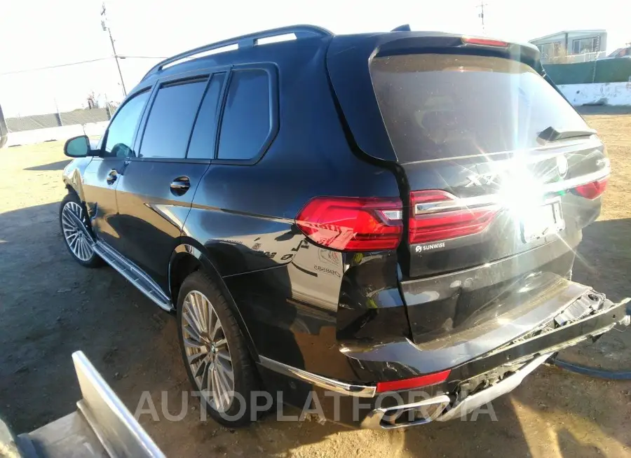 BMW X7 2020 vin 5UXCW2C01L9C64039 from auto auction Iaai