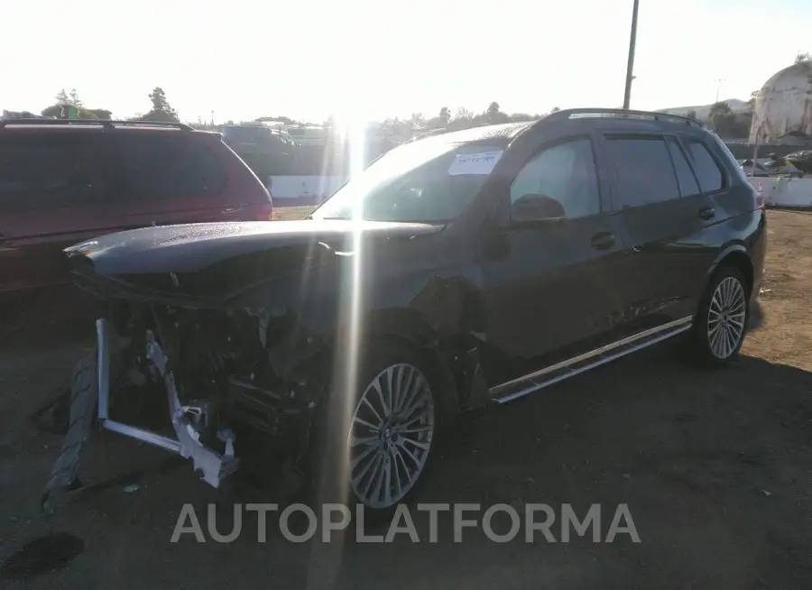 BMW X7 2020 vin 5UXCW2C01L9C64039 from auto auction Iaai