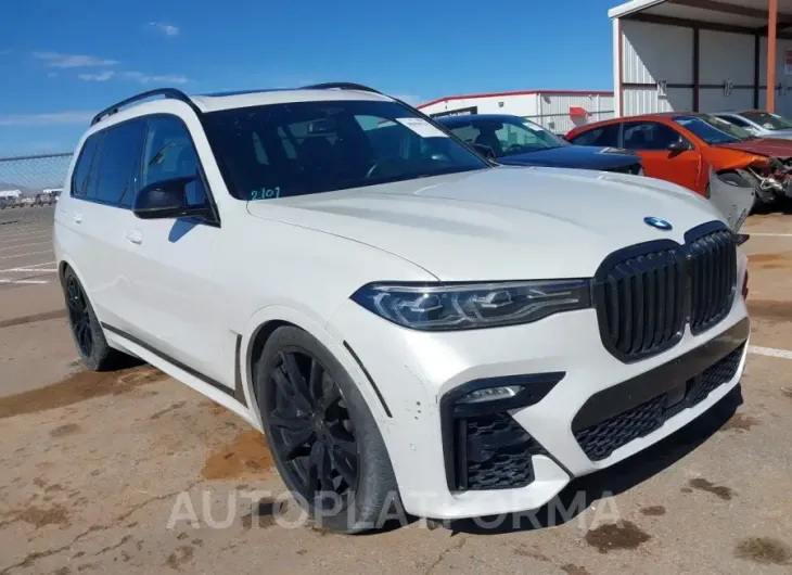 BMW X7 2019 vin 5UXCX4C54KLS39090 from auto auction Iaai