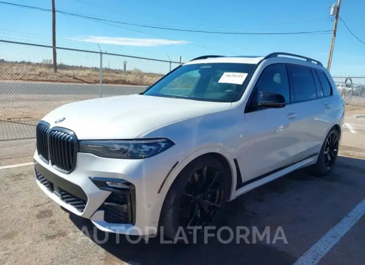 BMW X7 2019 vin 5UXCX4C54KLS39090 from auto auction Iaai