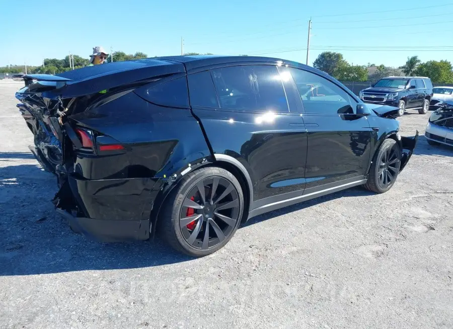 TESLA MODEL X 2023 vin 7SAXCBE62PF408545 from auto auction Iaai