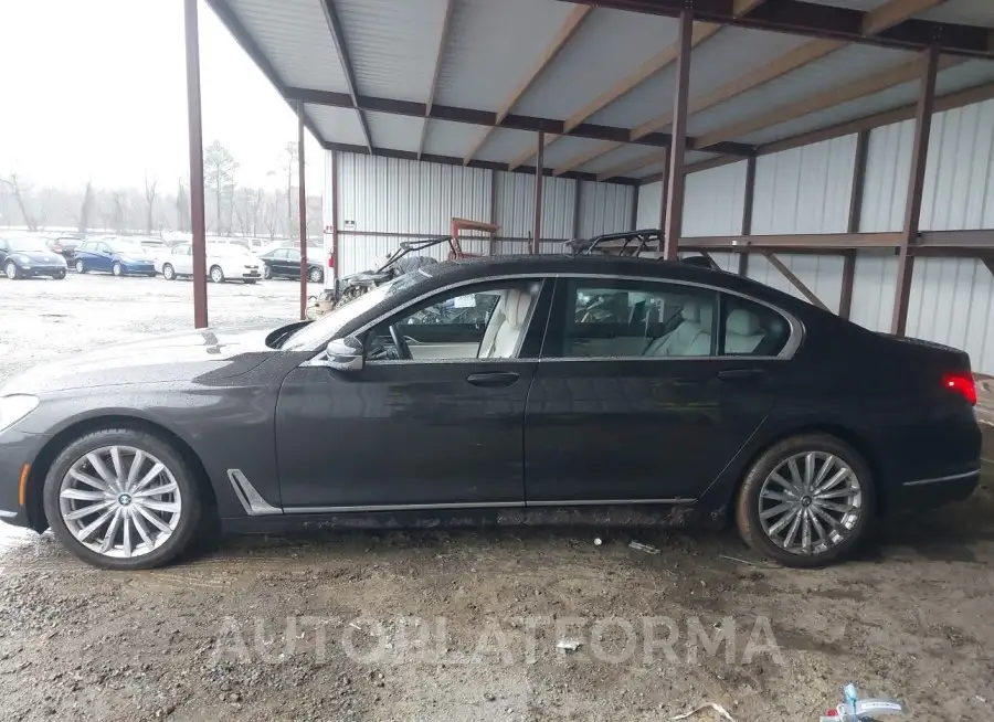 BMW 740I 2017 vin WBA7E4C51HGU99647 from auto auction Iaai