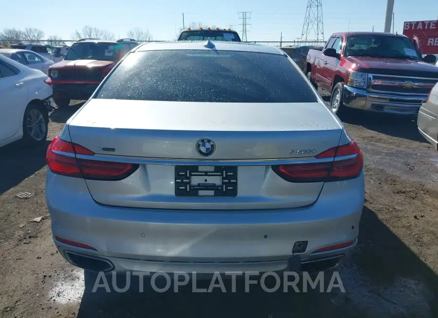 BMW 750I 2016 vin WBA7F2C54GG420732 from auto auction Iaai