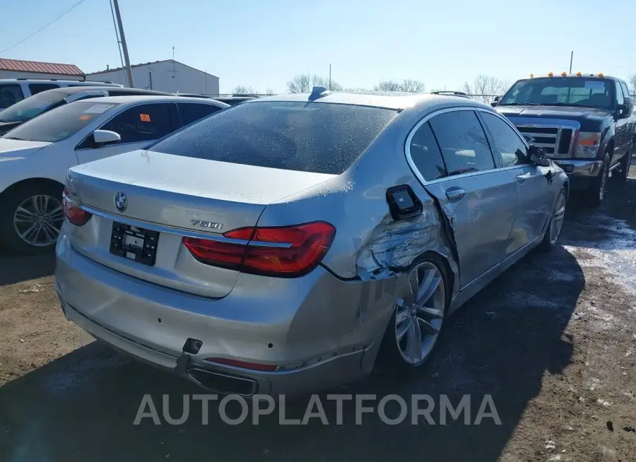 BMW 750I 2016 vin WBA7F2C54GG420732 from auto auction Iaai