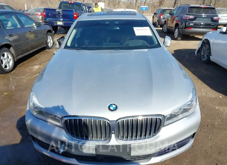 BMW 750I 2016 vin WBA7F2C54GG420732 from auto auction Iaai