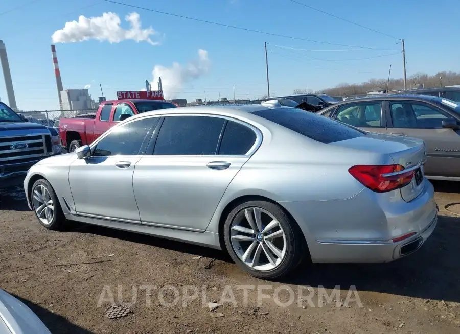 BMW 750I 2016 vin WBA7F2C54GG420732 from auto auction Iaai