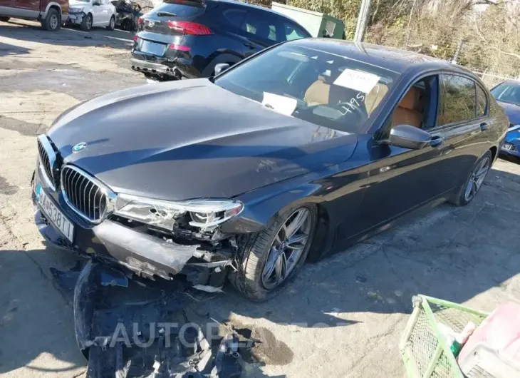 BMW 750I 2016 vin WBA7F2C5XGG419553 from auto auction Iaai